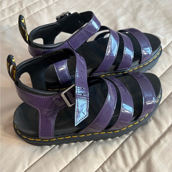 Dr. Martens Black and purple Sandals - Picture 9 of 9